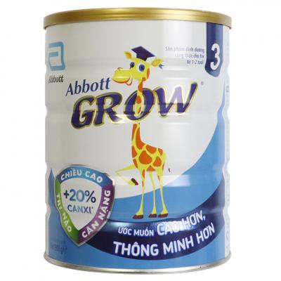 Sữa Abbott Grow 3 900g (trẻ từ 1-2 tuổi)