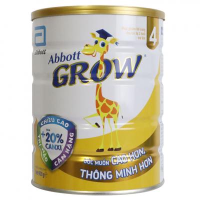 Sữa Abbott Grow 4 900g (trẻ từ 2 tuổi trở lên)