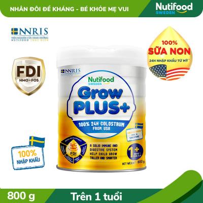 Sữa Bột Nutifood GrowPLUS+ Sữa Non Trên 1 Tuổi Lon 800g