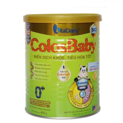 Sữa Colosbaby BIO 0+ 400G (0-12 tháng)