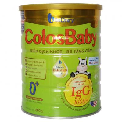 Sữa ColosBaby Gold 0+ 800g (trẻ từ 0 – 12 tháng)