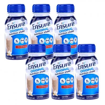 Sữa Ensure Nước 237ml Original hương Vani (24 lon/thùng)