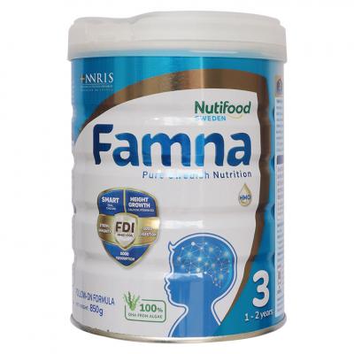 Sữa Famna số 3 850g (1-2 tuổi)