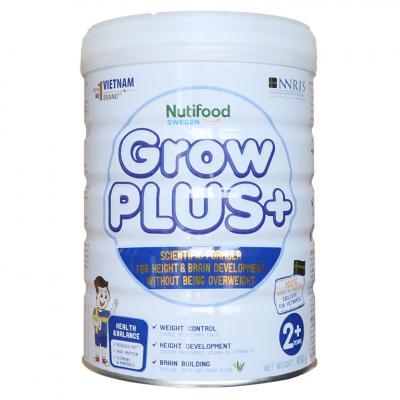 Sữa GROW PLUS TRẮNG 850G (trẻ 2 tuổi trở lên)