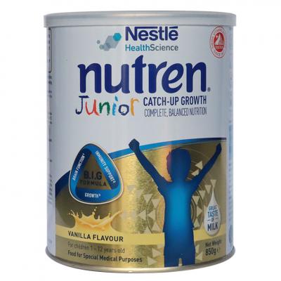 Sữa Nutren Junior Nestle Thụy Sĩ 850g (trẻ từ 1-10 tuổi)