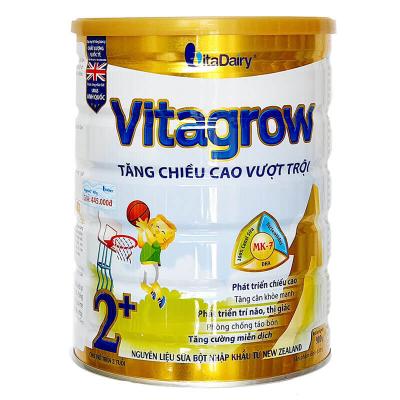 Sữa VitaGrow 2+ 900g Tăng Chiều Cao (trẻ 2 tuổi trở lên)