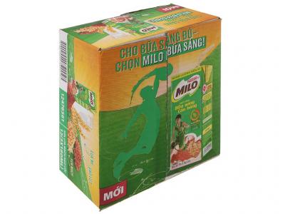 Thùng 36 hộp thức uống ngũ cốc uống liền Milo 180ml