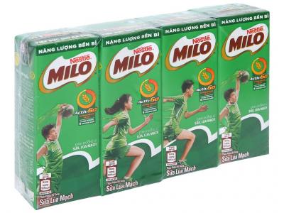 Thùng 48 hộp thức uống lúa mạch Milo Active Go 180ml