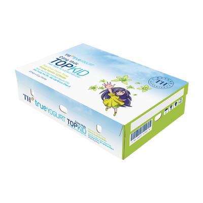 THÙNG SỮA CHUA ĂN TOPKID HƯƠNG VANILLA 60 G X 48 HỘP