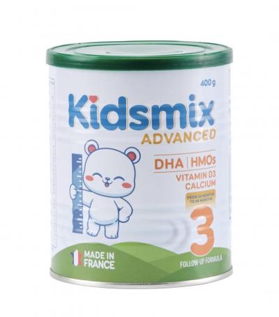 Sữa Bột Kidsmix Số 3 Cho Trẻ 24 Đến 36 Tháng Lon 400gr