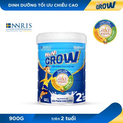 Sữa Bột Nuvi Grow Trên 2 Tuổi Lon 900g - Phát Triển Chiều Cao