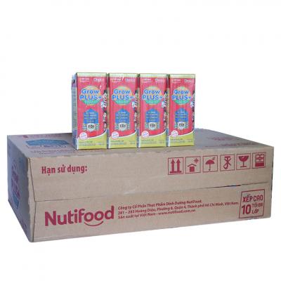 Sữa Grow Plus đỏ pha sẵn 180ml của Nutifood