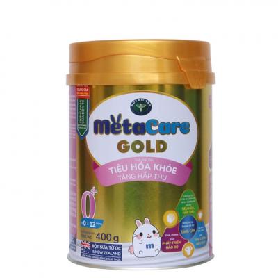 Sữa Meta Care Gold 0+ 400G (trẻ từ 0-12 tháng)